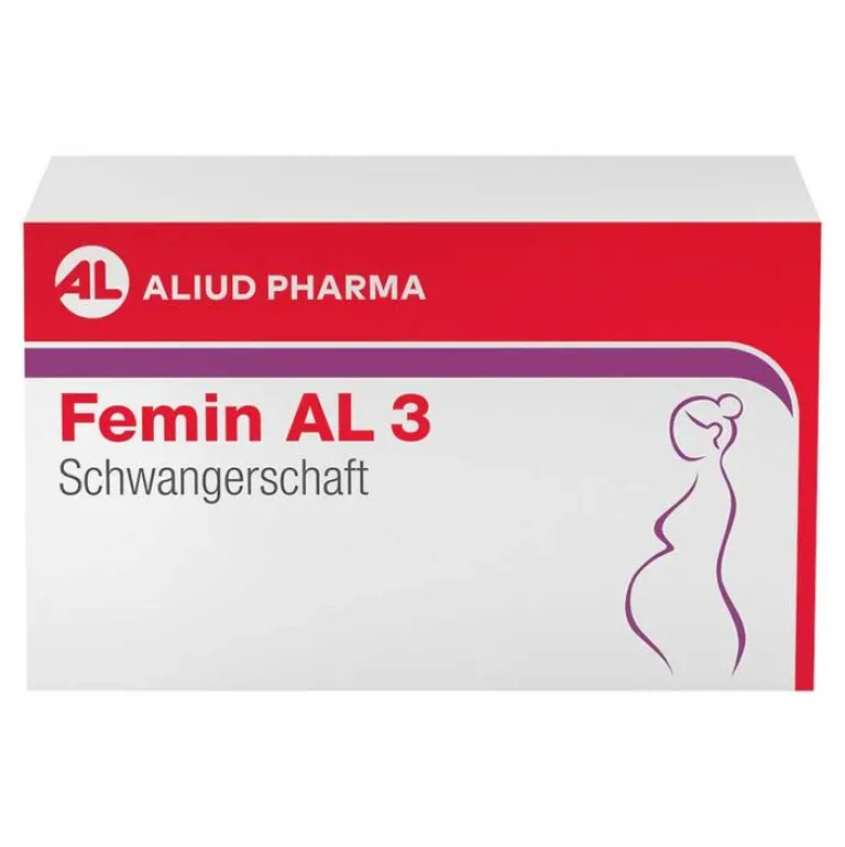 Aliud Pharma Schwangerschaft|Nahrungsergänzung-Femin AL 3 Schwangerschaft Weichkapseln, 90 St