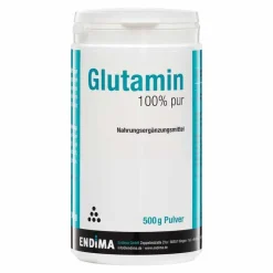Endima Aminosäuren|Muskulatur-Glutamin 100% Pur Pulver, 500 g