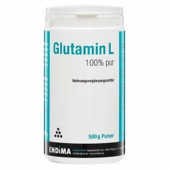 Endima Aminosäuren|Muskulatur-Glutamin L 100% Pur Pulver, 500 g