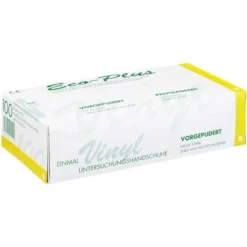 Dr. Junghans Vinylhandschuhe-Handschuhe Einmal Vinyl klei, 100 St