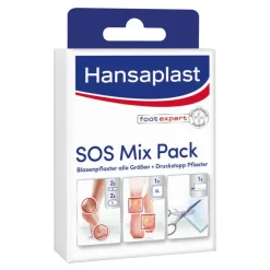 Hot Hansaplast Blasenpflaster SOS Mix Pack, 6 St