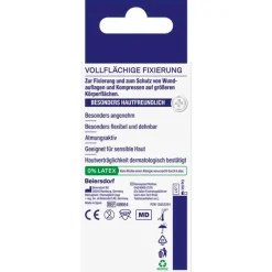 Hansaplast Haft- & Fixierbinden|Heftpflaster-vollflächige Fixierung 10 cmx2 m, 1 St