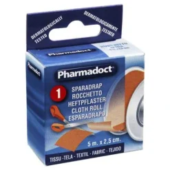 Pharmadoct Heftpflaster-Heftpflaster Textil 5mx2,5cm hautfarben, 1 St