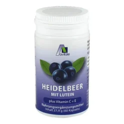 Avitale Lutein-Heidelbeer Kapseln + Lutein, 60 St