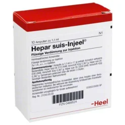 Injeel Hepar Suis Ampullen, 10 St