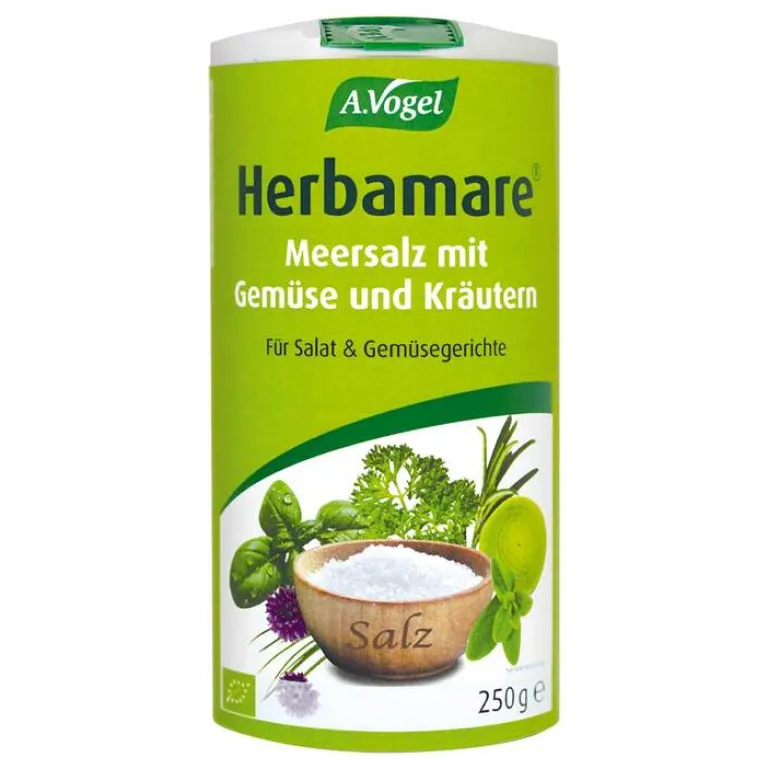 A. Vogel Gewürze & Kräuter-HERBAMARE Meersalz mit Gemüse und Kräutern A.Vogel, 250 g