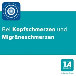 1A Pharma Migräne Tabletten|Ibuprofen-Ibu-Lysin – 1 A Pharma 400 mg Filmtabletten, 50 St