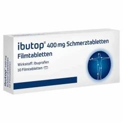 axicur Zahnschmerztabletten|Regelschmerzen Tabletten-ibutop® 400 mg Schmerztabletten von ®, 10 St