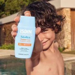 Kinder ISDIN Sonnenpflege|Mineralische Sonnencreme-Fotoprotector Pediatrics Fusion Fluid Mineral Baby SPF 50, 50 ml