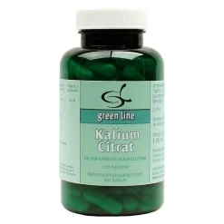 Discount Green line Nutritheke Kalium Citrat Kapseln, 120 St