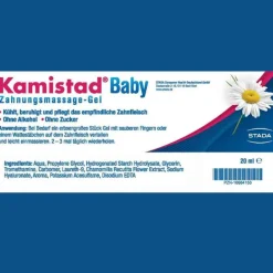 Kamistad Zahnpflege|Für Kinder & Babys-® Baby für zahnende Babys, 20 ml