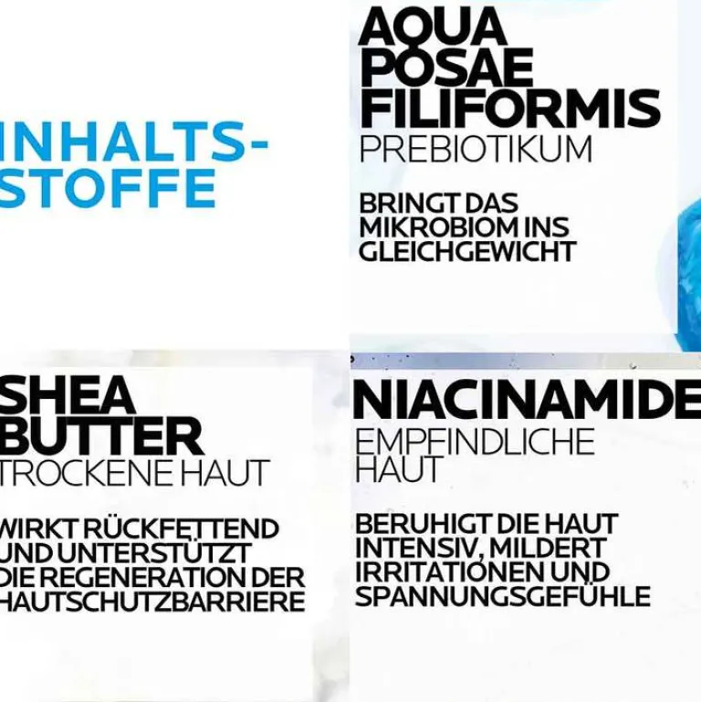 Best La Roche Posay Effaclar H Iso-Biome Reinigungscreme, 390 ml