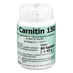 Endima L-Carnitin|Carnitin-L-Carnitin 150 Kapseln, 60 St