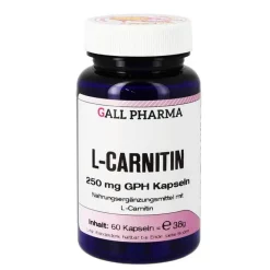 Clearance Hecht Pharma L-Carnitin 250 mg Kapseln, 60 St
