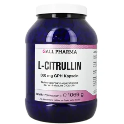 Sale Hecht Pharma L-Citrullin 500 mg GPH Kapseln, 1750 St