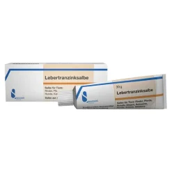Outlet Lebertranzinksalbe vet. (für Tiere), 30 g