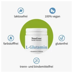 Hot Natugena L-Glutamin Pulver, 150 g