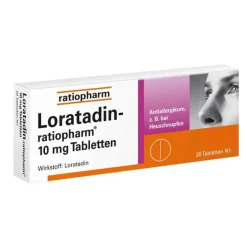 Discount Ratiopharm Loratadin 10 mg Tabletten, 20 St