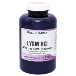 Online Hecht Pharma Lysin HCL 500 mg GPH Kapseln, 360 St