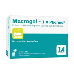 1A Pharma Abführmittel-Macrogol- Pulver zur Herstellung einer Lösung zum Einnehmen, 10 St