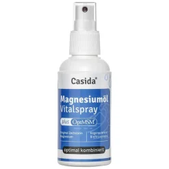 Casida Msm Schwefel-Magnesiumöl + MSM Vitalspray Zechstein, 100 ml