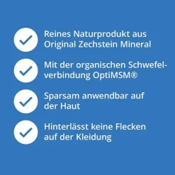 Casida Msm Schwefel-Magnesiumöl + MSM Vitalspray Zechstein, 100 ml