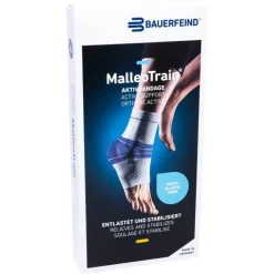 Best Bauerfeind Malleotrain Sprunggelenkbandage Größe 1 rechts titan, 1 St