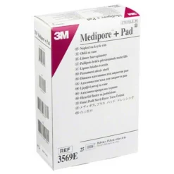 Clearance Medipore Plus Pad 3569E ster, 25 St