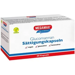 Best Megamax Sättigungskapseln Glucomannan, 60 St