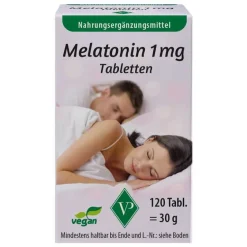Velag Melatonin Tabletten-Melatonin 1 mg Tabletten, 120 St