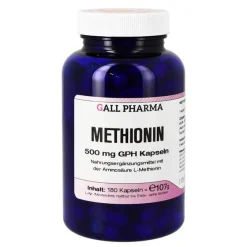 New Hecht Pharma Methionin 500 mg GPH Kapseln, 180 St