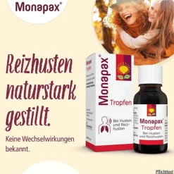 Kinder Monapax Hustenstiller Kinder|Hustensaft Kinder-® Tropfen, 20 ml