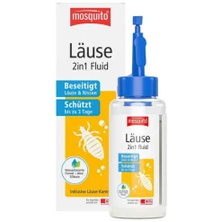 Kinder Mosquito Läusemittel|Läuseshampoo-® Läuse 2in1 Fluid, 200 ml