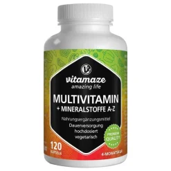 Best Vitamaze Multivitamin Kapseln hochdosiert, 120 St