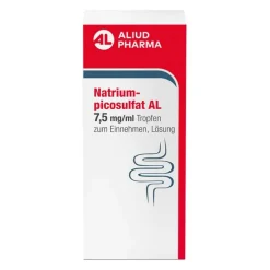 Aliud Pharma Abführmittel-Natriumpicosulfat AL 7,5 mg / ml Tropfen zum Einnehmen, 50 ml