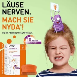 Clearance Nyda Läusespray, 2X50 ml