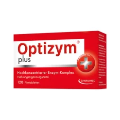 Enzyme-Optizym hochkonzentrierter Enzym-Komplex Filmtabletten , 120 St
