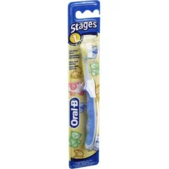 Kinder Oral B Zahnpflege|Für Kinder & Babys-Stages 1 Kinderzahnbürste 4 - 24 Monate, 1 St