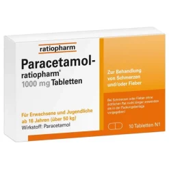 Discount Ratiopharm Paracetamol-® 1000 mg Tabletten, 10 St