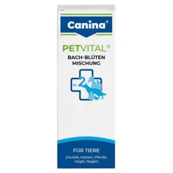 Canina Beruhigungsmittel Katze|Beruhigungsmittel Hund-Petvital Bachblüten Nr.2 Globuli vet. (für Tiere), 10 g