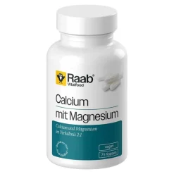 Raab Vitalfood Calcium mit Magnesium Kapseln, 75 St