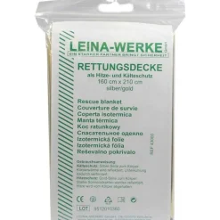 Rettungsdecken-Rettungsdecke gold / silber 16, 1 St