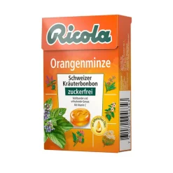 Sale Ricola ohne Zucker Box Orangenminze, 50 g