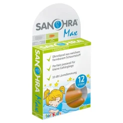 Ohrstöpsel Für Kinder-Sanohra max Gehörschutzstöpsel für Kinder, 12 St