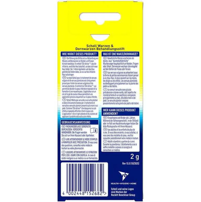 Discount Scholl Warzen & Dornwarzen Behandlungsstift, 2 g