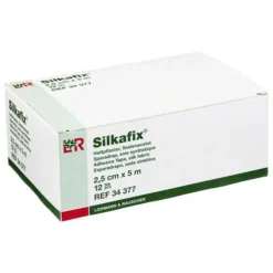 New Silkafix Heftpflaster 5mx2,5cm, 12 St
