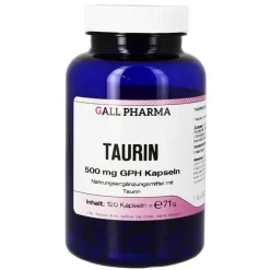Hecht Pharma Taurin|Aminosäuren-Taurin 500 mg GPH Kapseln, 120 St