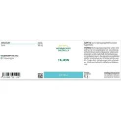 Heidelberger Chlorella Taurin-Taurin Kapseln, 120 St