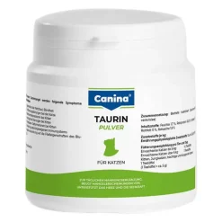 Canina Aufbau & Leistung|Taurin-Taurin Pulver für Katzen, 100 g