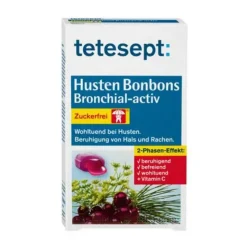 Best Tetesept Husten Bonbons Bronchial-activ zuckerfrei, 75 g